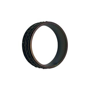 **Black Stone Ring Band Size 10.5